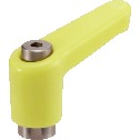 Female Screw,Plastic Clamp Lever - Miniature Type